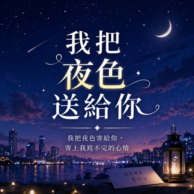 我把夜色寄給你 ｜ 氣息音的極致發揮
