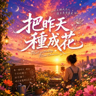 把昨天種成花  ｜  陪我走過冬與夏