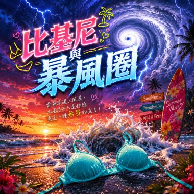 比基尼與暴風圈    |   海還在唱　風還在晃   |