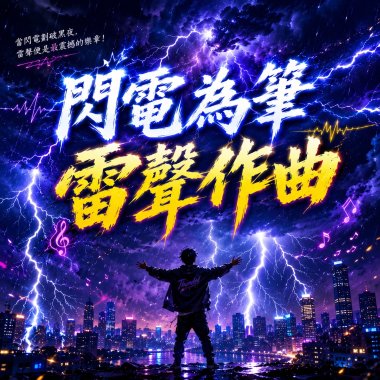 閃電為筆，雷聲作曲