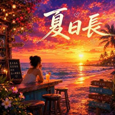 夏日長 | 我把一生的想念，寫成一首夏日長 |
