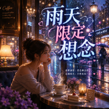 雨天限定想念 ｜ 偏偏雨聲一響 妳就靠進耳邊