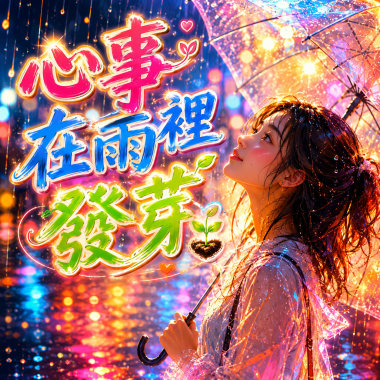 心事在雨裡發芽
