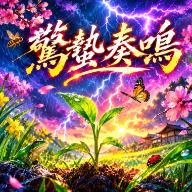 驚蟄奏鳴  |  喚來細雨落滿城  |