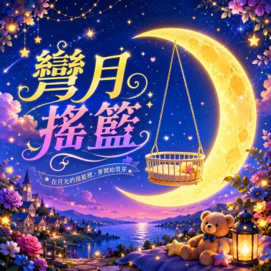 彎月搖籃  |   帶你飛往 遠方的海  |