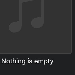 Nothing is empty  無所事事