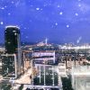 台北下起了雪