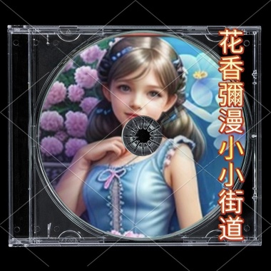 花香彌漫小小街道