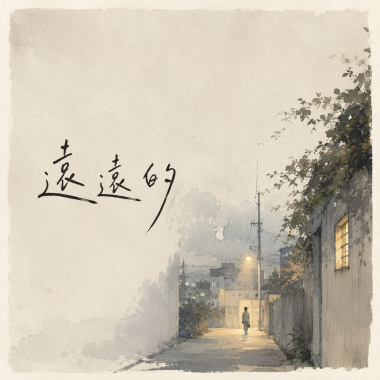 遠遠的