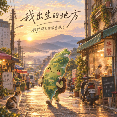 我出生的地方，我們都已經很勇敢了