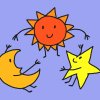 太陽月亮星星