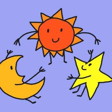 太陽月亮星星