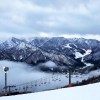 木曜日に雪が降るとリフト