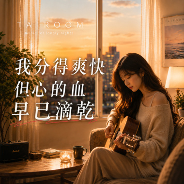 我分的爽快但心的血早已滴乾