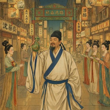 白居易夜遊台北