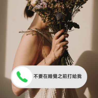 不要在睡覺之前打給我（demo）