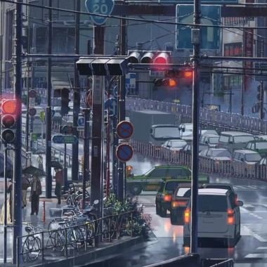 躲雨