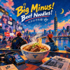 Big Minus! Beef Noodles!大扣分牛肉麵！🍜🌛 (version2)