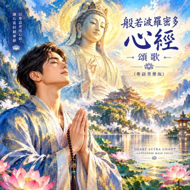 🌸般若波羅密多心經 頌歌 (粵語男聲版)🪷