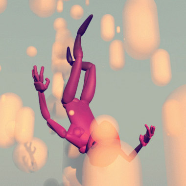 Falling down IN Heaven