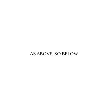 As Above, So Below (demo)