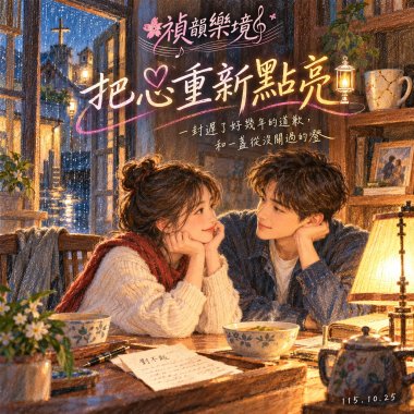 🎶【把心重新點亮】-一封遲了好幾年的道歉，和一盞從沒關過的燈