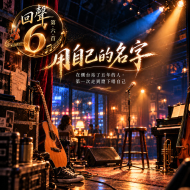 🎻回聲06-🎶【用自己的名字】-在側台站了五年的人，第一次走到燈下唱自己