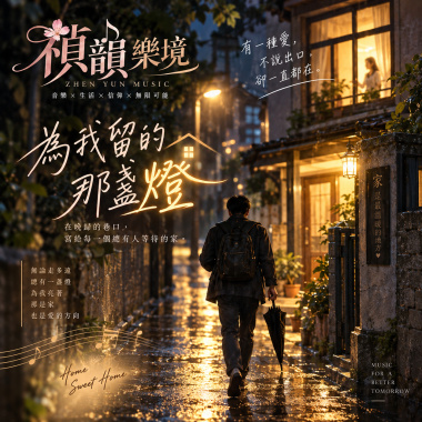 🎶【為我留的那盞燈】-在晚歸的巷口，寫給每一個總有人等待的家