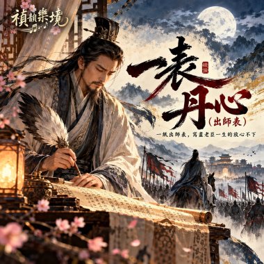 🎶【一表丹心(出師表)】-一紙出師表，寫盡老臣一生的放心不下