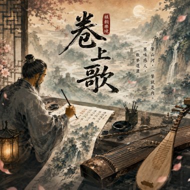 🎼【卷上歌】~墨味散盡處，方見一生真章