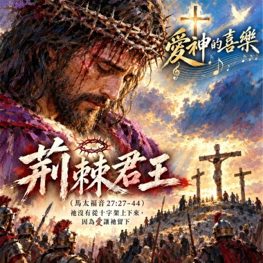 🎶【荊棘君王】(馬太福音27:27–44)-祂沒有從十字架上下來，因為愛讓祂留下