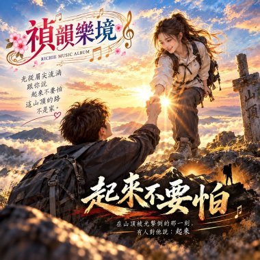 🎶【起來不要怕】-在山頂被光擊倒的那一刻，有人對他說：起來