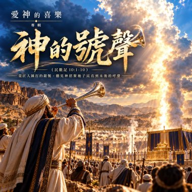 🎶【神的號聲】（民數記10:1-10）- 從匠人錘打的銀號，聽見神招聚祂子民直到末後的呼聲