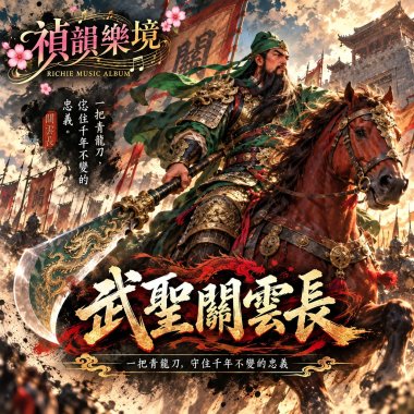 🎶【武聖關雲長】-一把青龍刀，守住千年不變的忠義