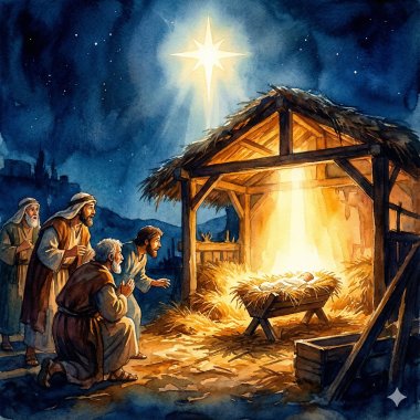 【星夜的微光】-路加福音2：8-20