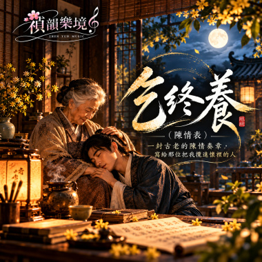 🎶【乞終養(陳情表)】-一封古老的陳情奏章，寫給那位把我攬進懷裡的人