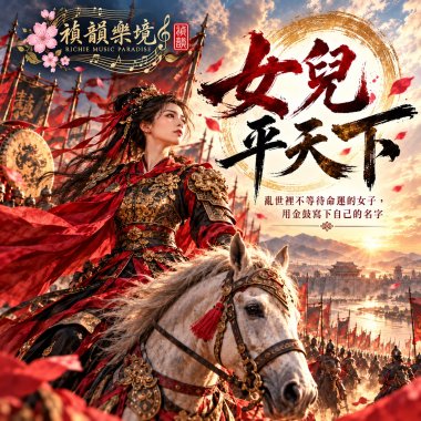 🎶【平陽公主】-亂世裡不等待命運的女子，用金鼓寫下自己的名字