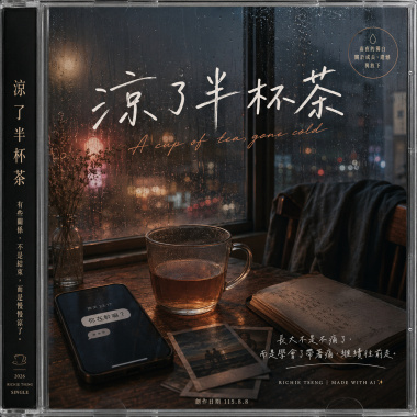 🎼【涼了半杯茶】-在一杯涼掉的茶裡，讀懂一場還沒學會回答的告別