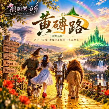 🎶【黃磚路(綠野仙蹤) 】-兜了一大圈，才發現要找的一直在身上