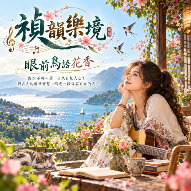 🎶【眼前鳥語花香】-海水不可斗量，日久自見人心；把古人的處世智慧，唱成一段從容自在的人生