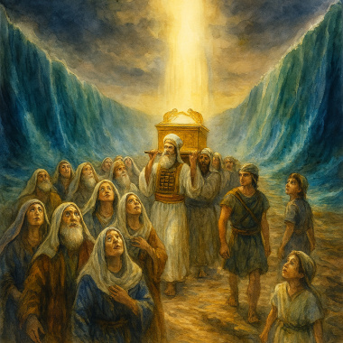 【約旦河中的通道】-約書亞3:9-17