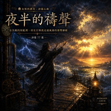 🎼【夜半的禱聲】(詩篇77篇)-在失眠的煩亂裡，尋見引導我走過風暴的那雙腳蹤
