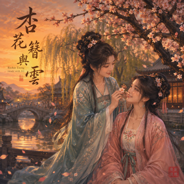 🎼【杏花簪與雲】-一支髮簪，簪住的是知己相伴的歲月靜好