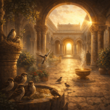 0729-詩篇84：1-12【在祢院中一日】