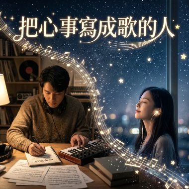 把心事寫成歌的人
