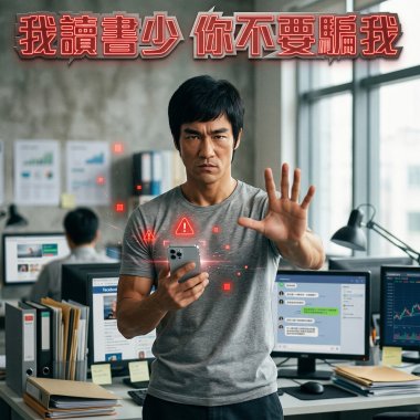 我讀書少，你不要騙我