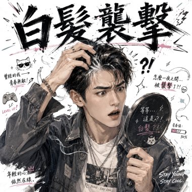 白髮襲擊