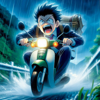 雨夜狂奔