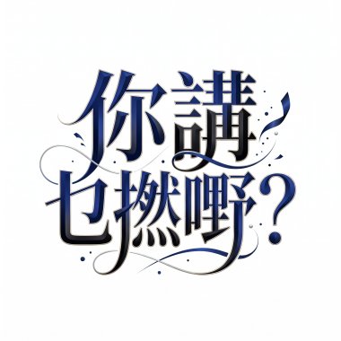 你講乜撚嘢？
