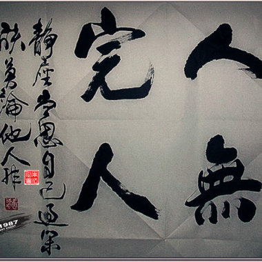 人无完人